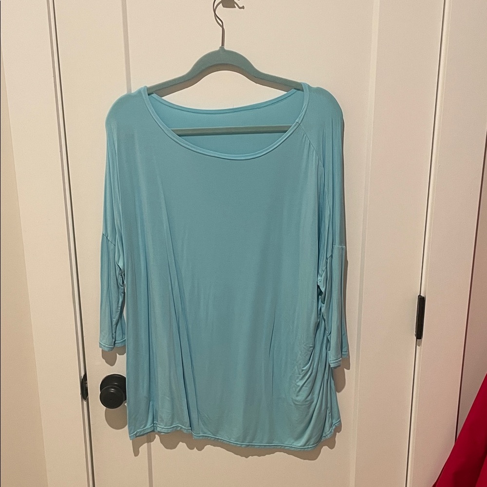 Piko 1988 Sky Blue Long Sleeve Top
